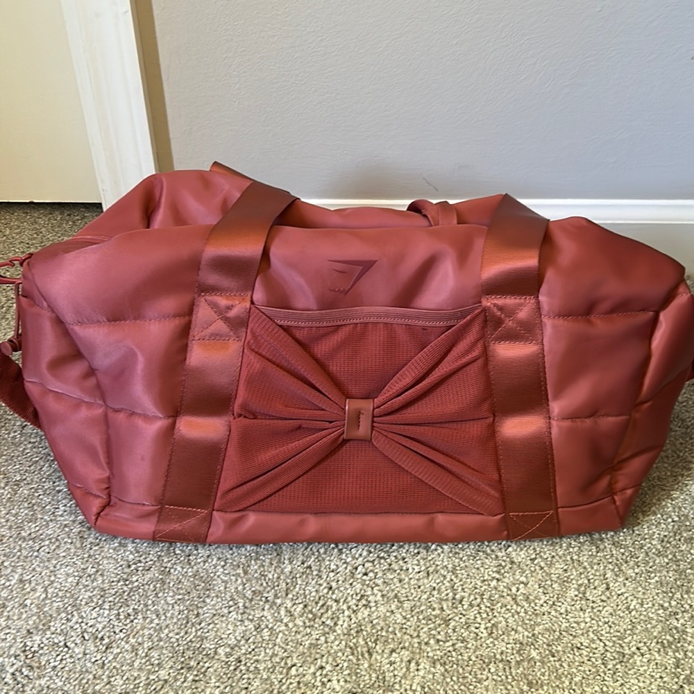Pink Gymshark Gym Bag